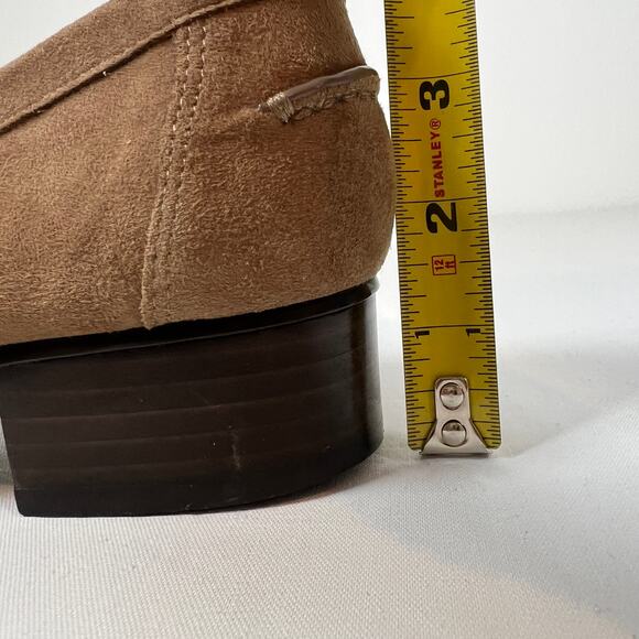 Lauren Ralph Lauren Suede Loafers Women's 9.5 Pomona Tassel Academia Preppy - Picture 10 of 10